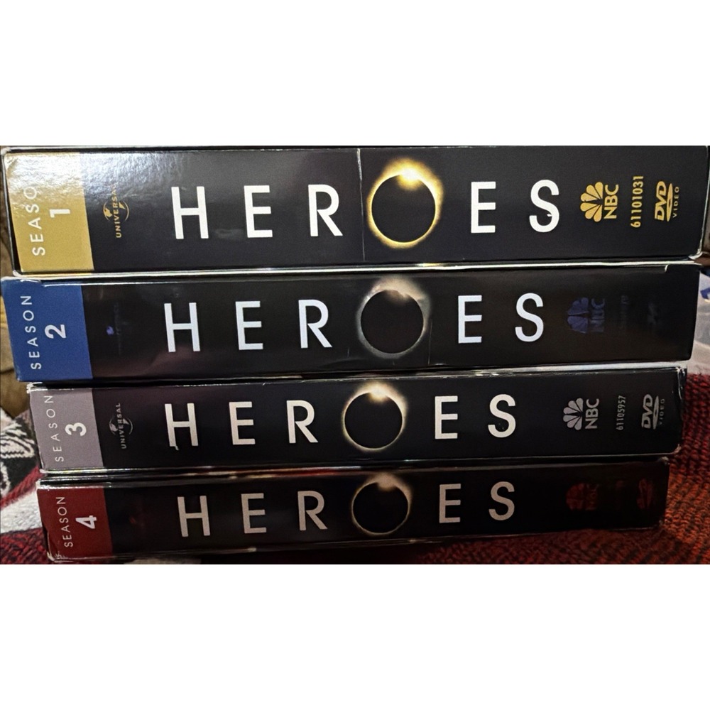 Hayden Panettiere Heroes TV Series The Complete Series DVD Set Seasons 1-4 NBC